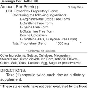 hgh Natural growth hormone potentator