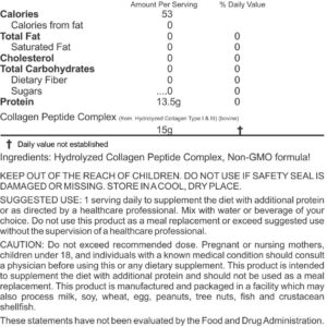 Collagen Peptides Keto Gen 53 servings Unflavored