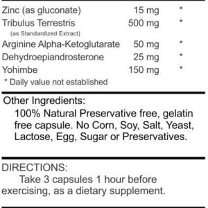 TRIB-PLUS TESTOSTERONE BOOSTER